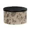 Household Essentials Round Hat Boxes with Lids (Floral)